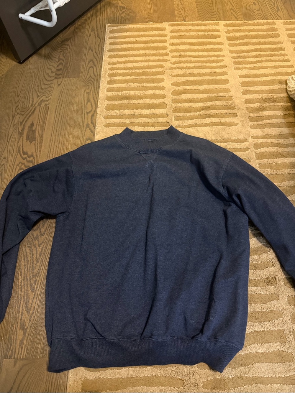Daily Drills Navy Blue Crewneck Sweatshirt - Classic Pullover